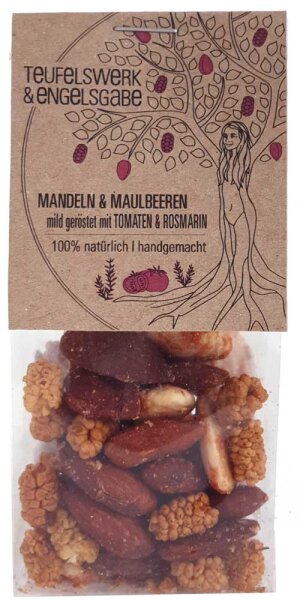 Bio Mandel & Maulbeere mit Tomate-Rosmarin 43g